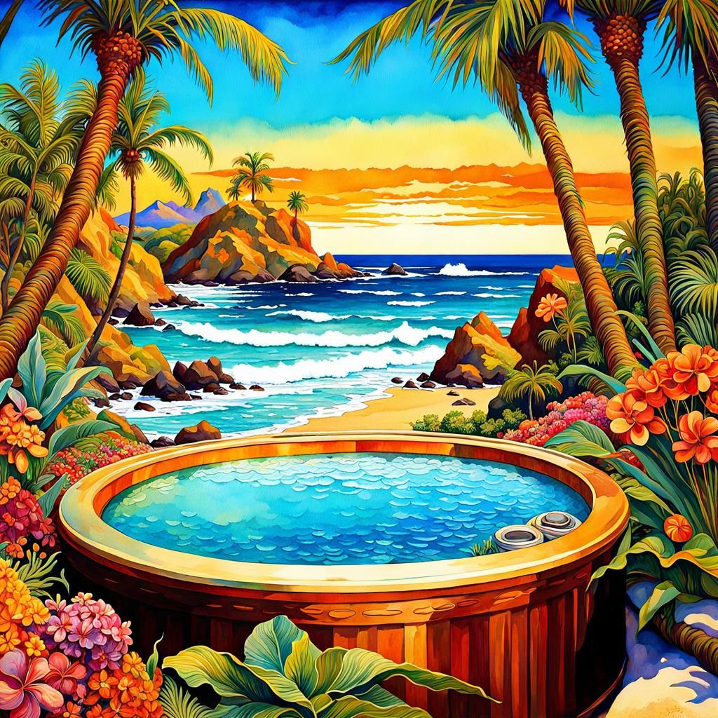 Island Oasis: The BEACH, Hot Tub, Relaxation