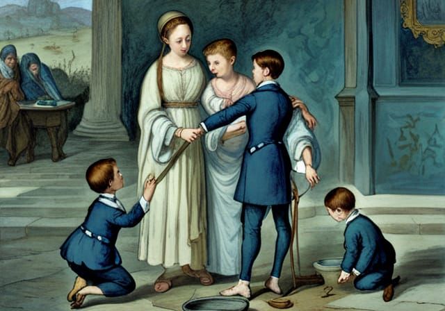 AI Generated Image of a Boy