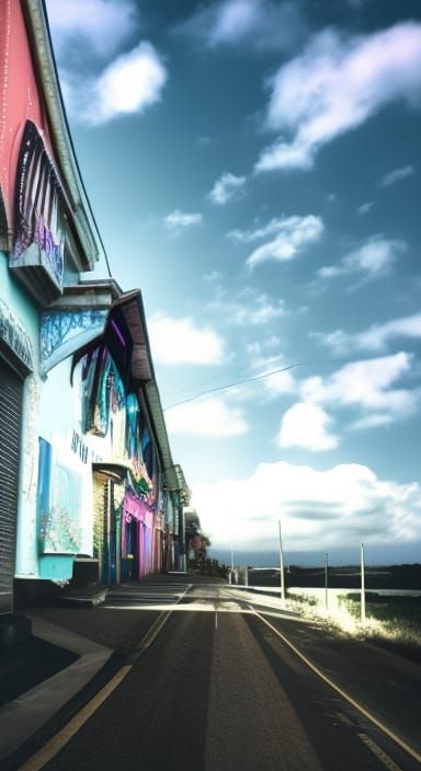 Hyperrealistic Horse Skeleton in Synthwave Style