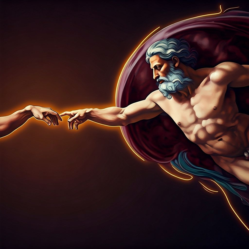 The Creation of Adam ( detail)