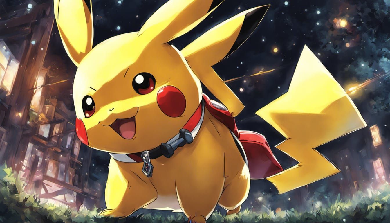 Anime Pikachu Key Visual: I Choose You