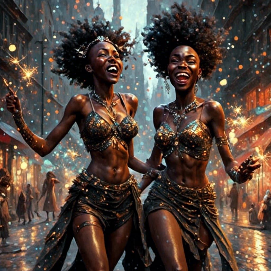 Festive Celebration in Enchanted Potterverse Setting