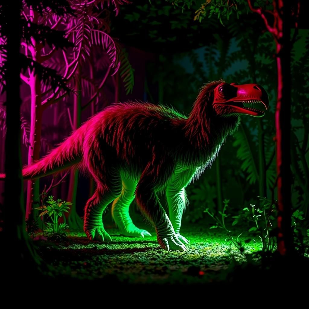 Dinotopia-Inspired Village with Megafauna Diorama