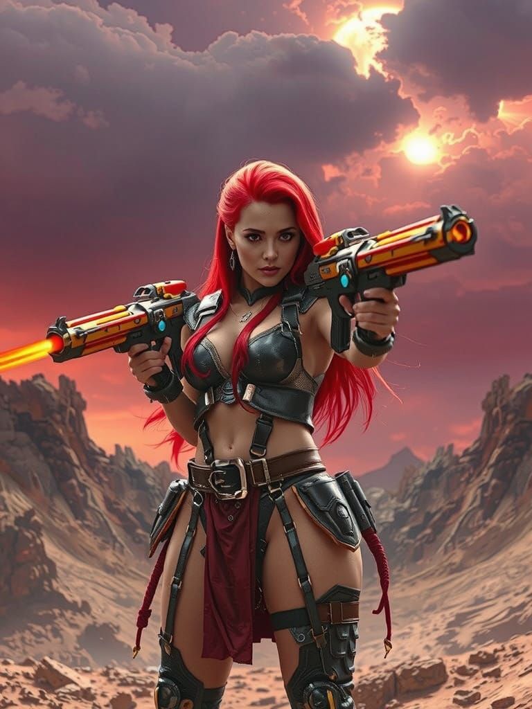 Crimson Fury: The Intergalactic Adventures of Penelope, Warr...