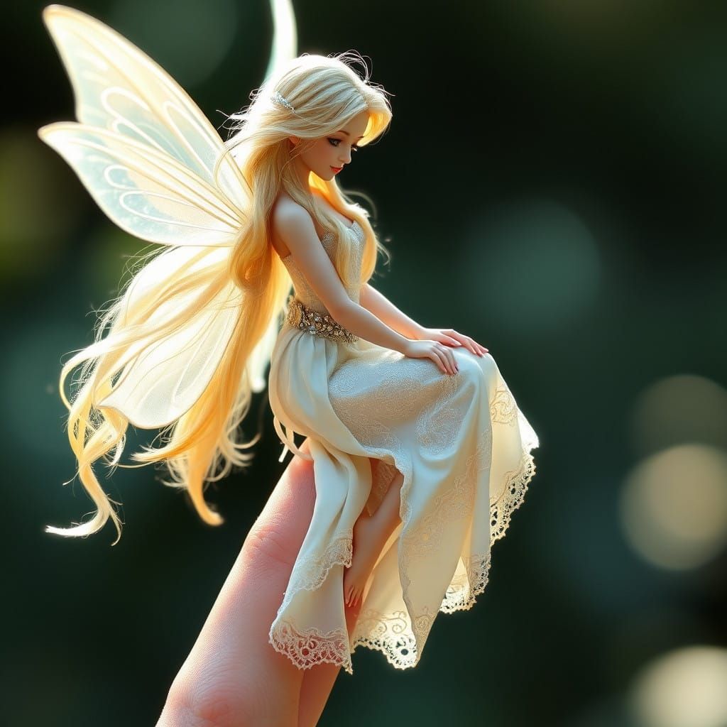 Fairy on my fingertip