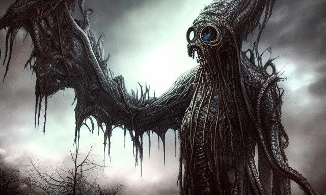 Post-Apocalyptic World Ruled by Lovecraftian God