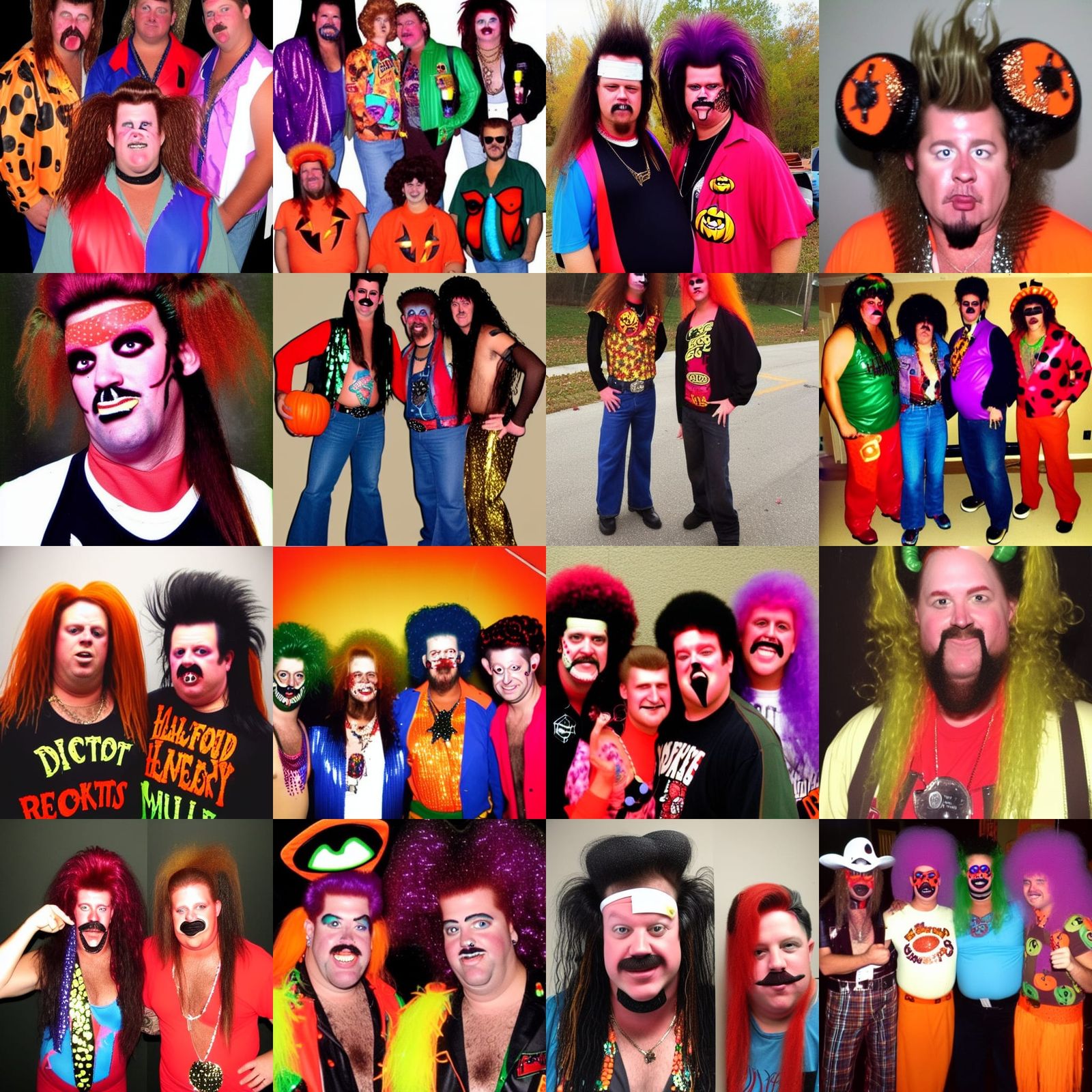 Funky Disco Rednecks in Halloween Costumes