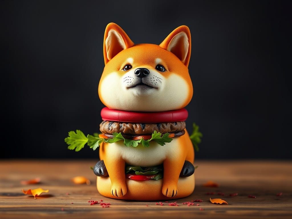 Shiba Inu burger