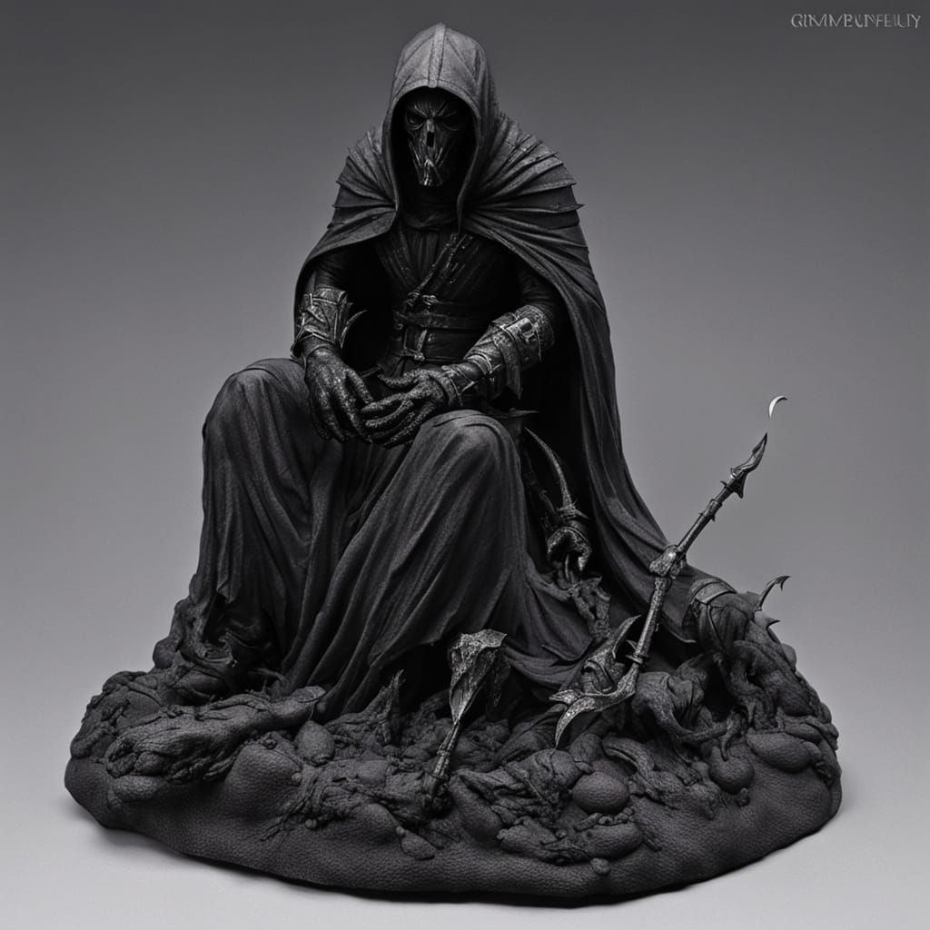 Grimdark Fantasy Sculpture