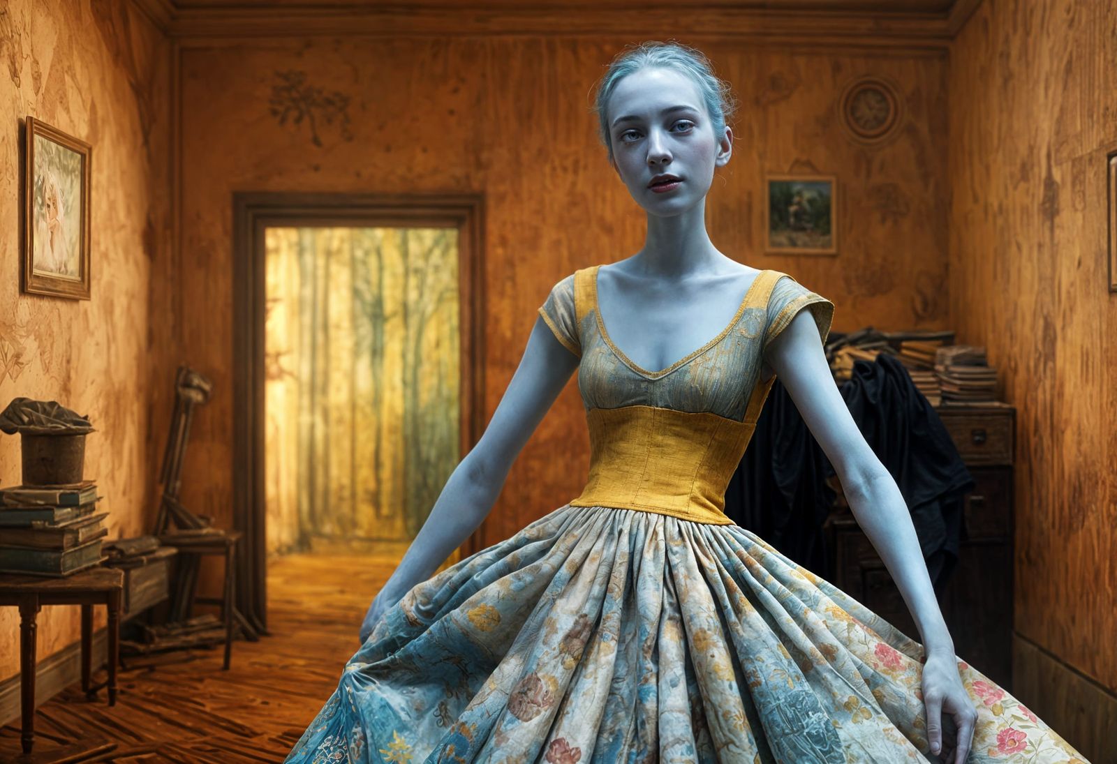 Joyful Technicolor Clothes in Detailed, Elegant Style