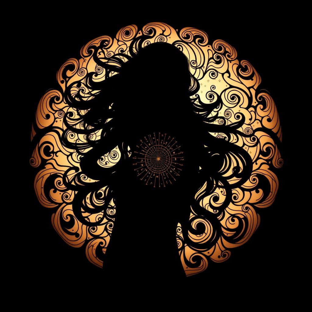 Surreal Feminine Forms in Ethereal Shadows