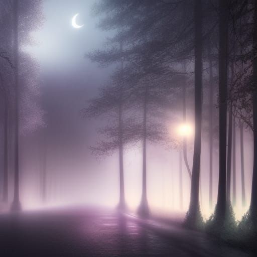 Dark Foggy Night
