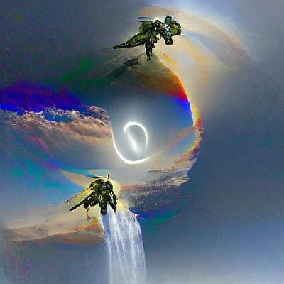 Radiant Halo: Ethereal Light Form