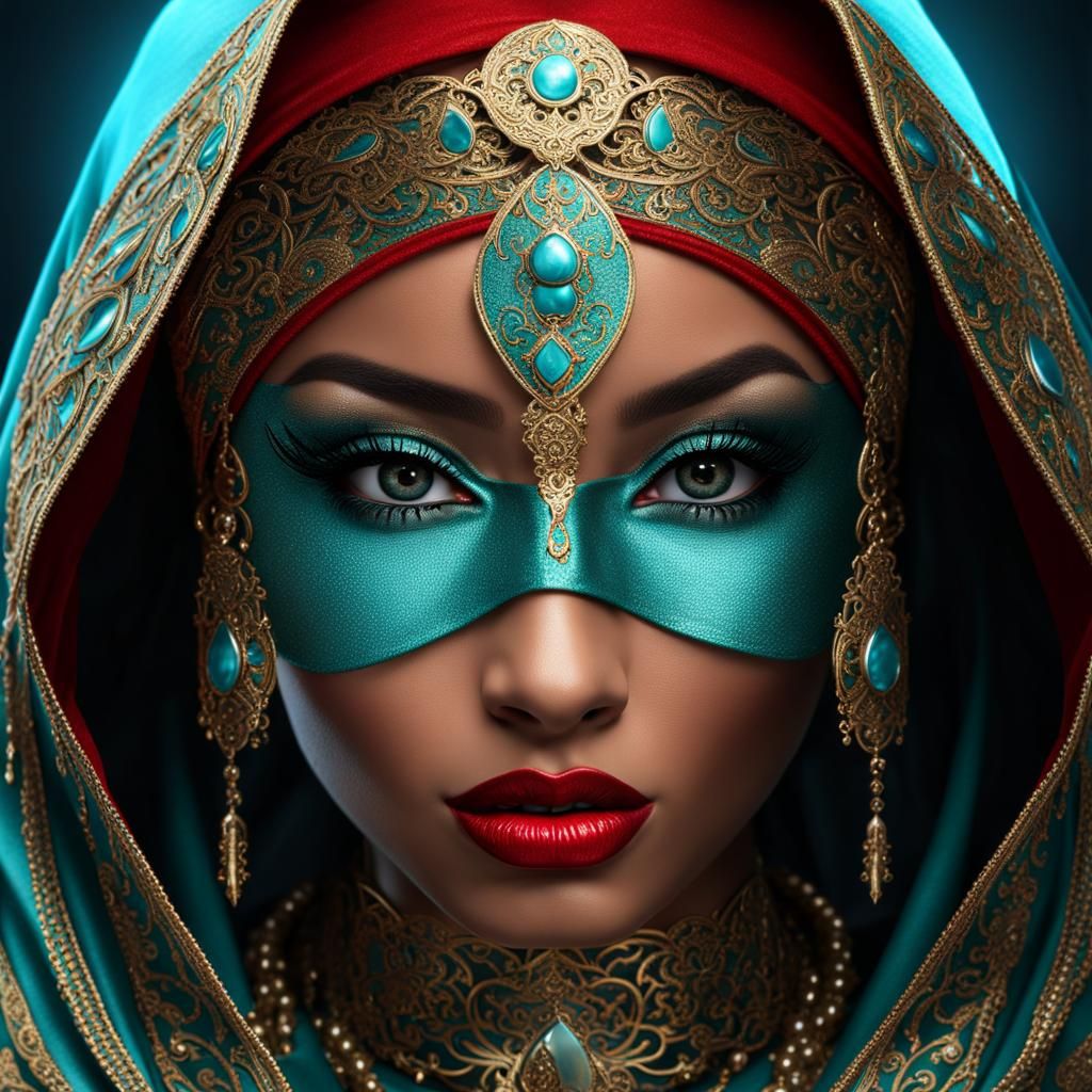 Princess Jasmine as Ninja Warrior