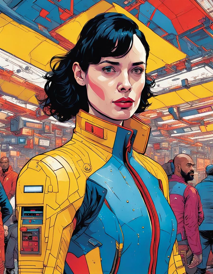 Scavenger Captain in Sci-Fi Flea Market