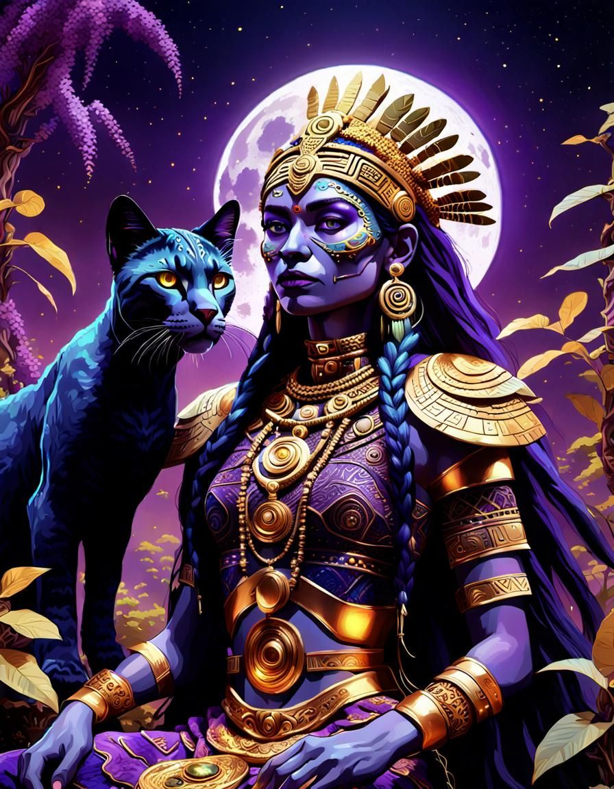 Aztec Queen kitten Panther