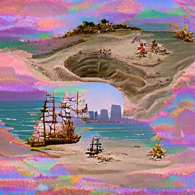 Treasure Island: A Classic Adventure Scene