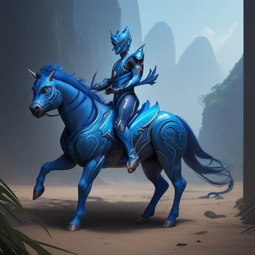 Vietnamese centaur blue power ranger