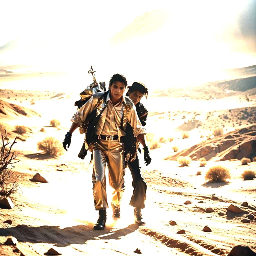 Cinematic Film Still: Live-Action Scene