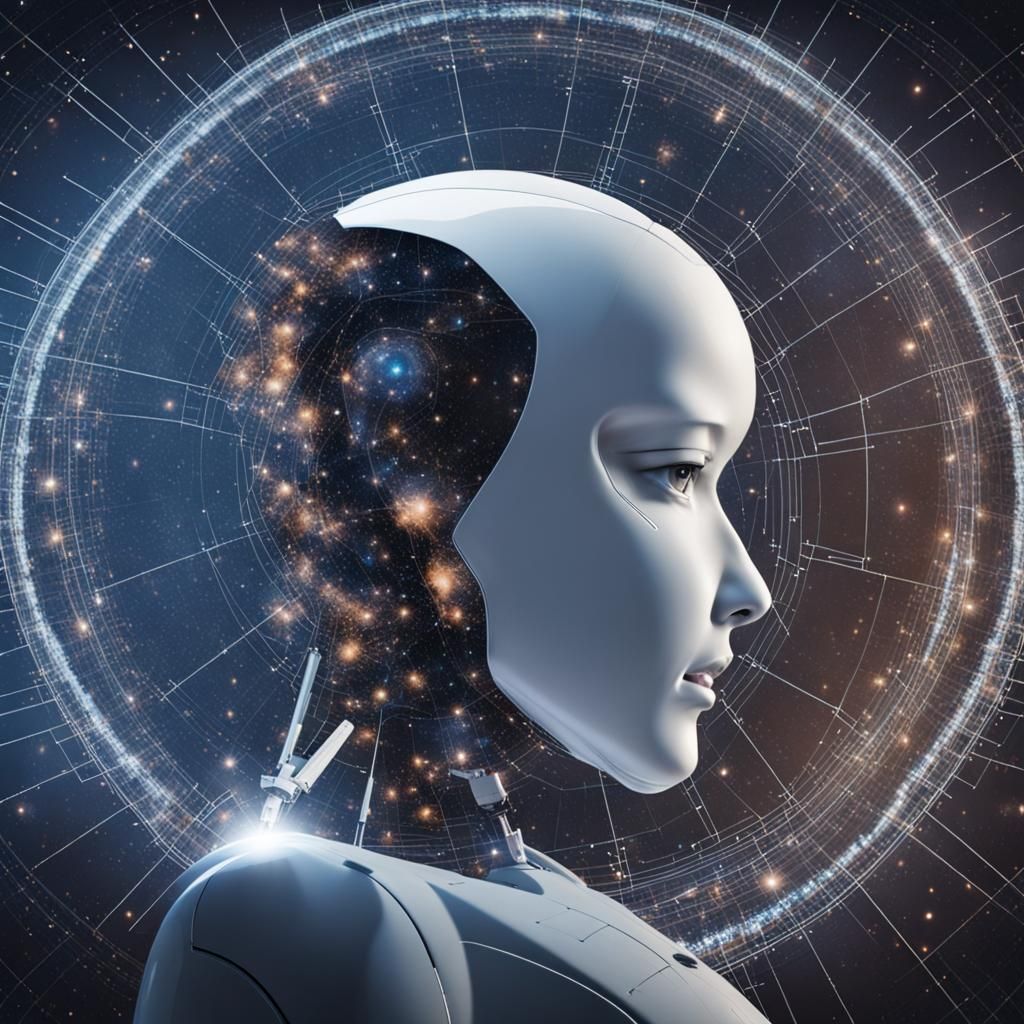 AI's Journey Through the Vastness of Space