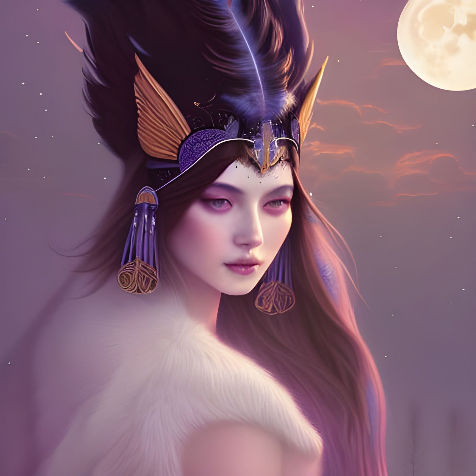 Lunar Goddess of the Hunter's Moon
