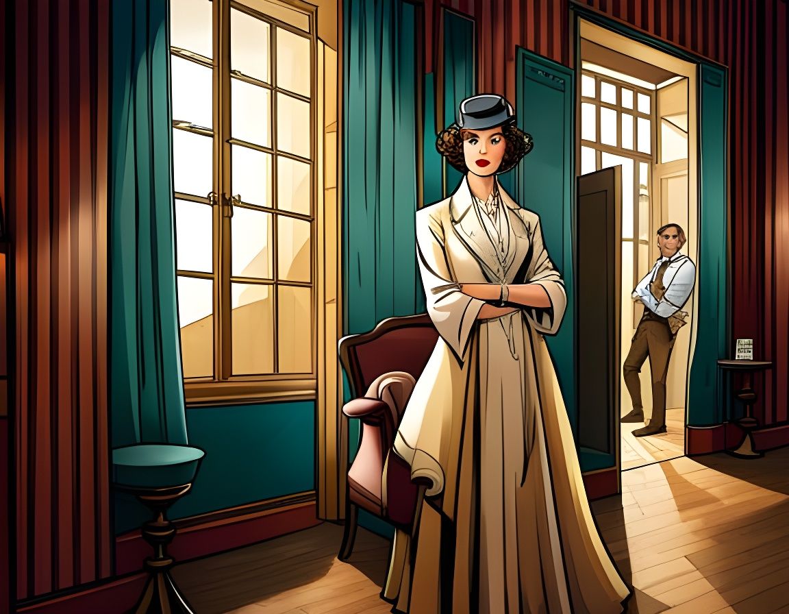 Art Nouveau Graphic Novel Reimagines CLUE