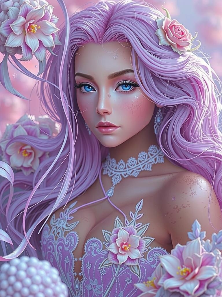 Surreal Dreamscape with Vibrant Colors