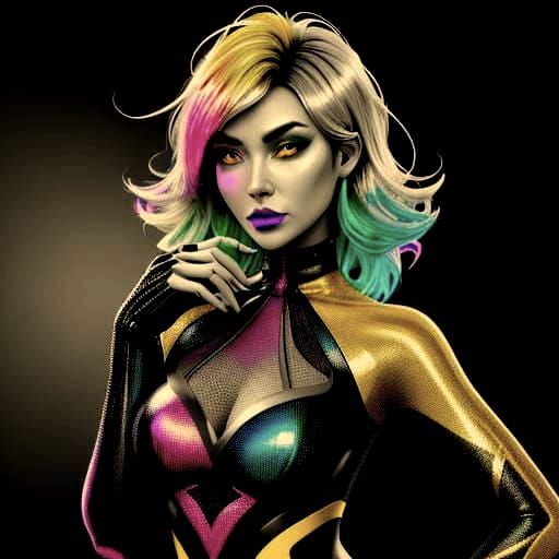 Vibrant Julia Fractal in Abstract Digital Rendering