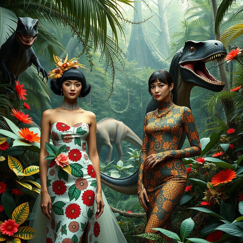 Jurassic Fashion Shoot