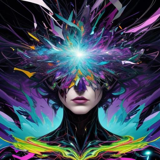 Surreal Concussion: Fragmented Reality in Digital Art