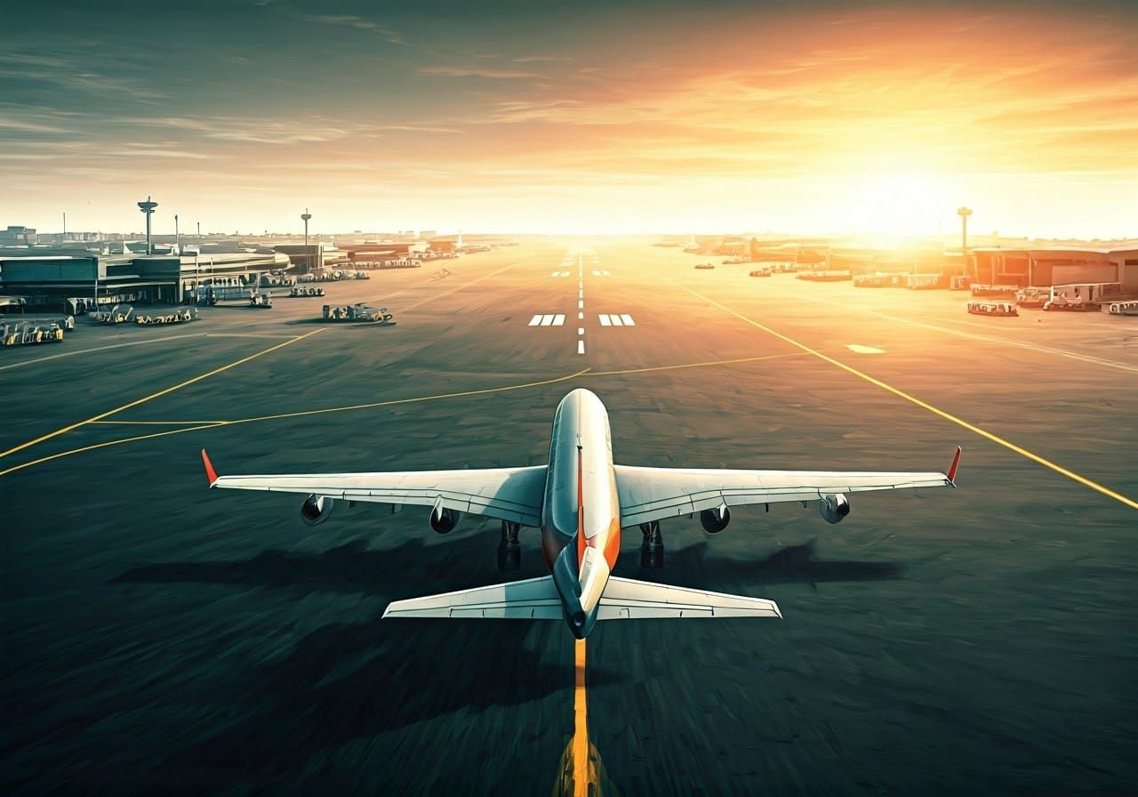 Gritty Airport Awaits Takeoff in a Post-Apocalyptic Graphic ...