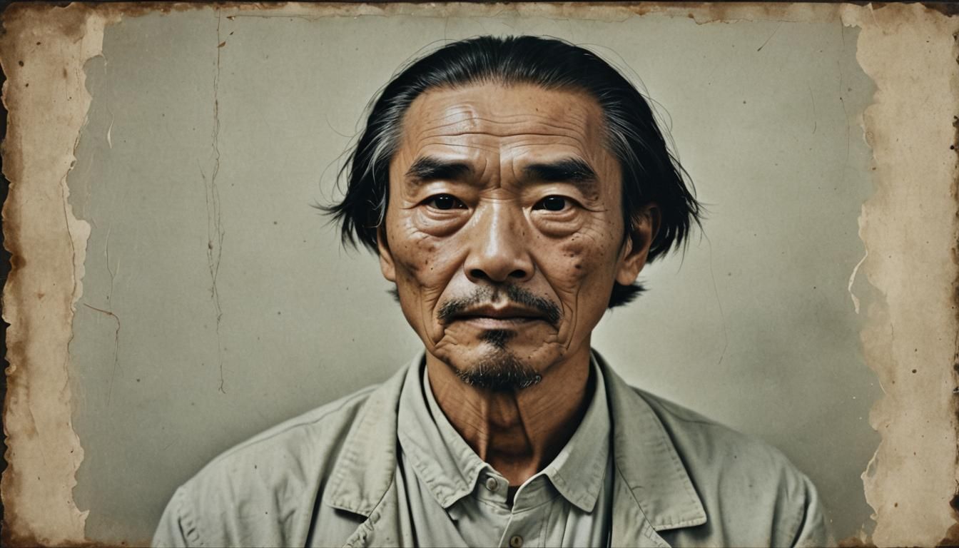 Moonlit Smile Double Exposure in Hyperrealistic Style