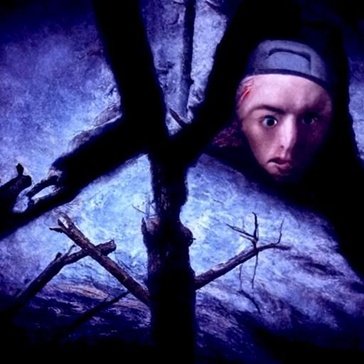 The Blair Witch Project Movie Poster renaissance painting