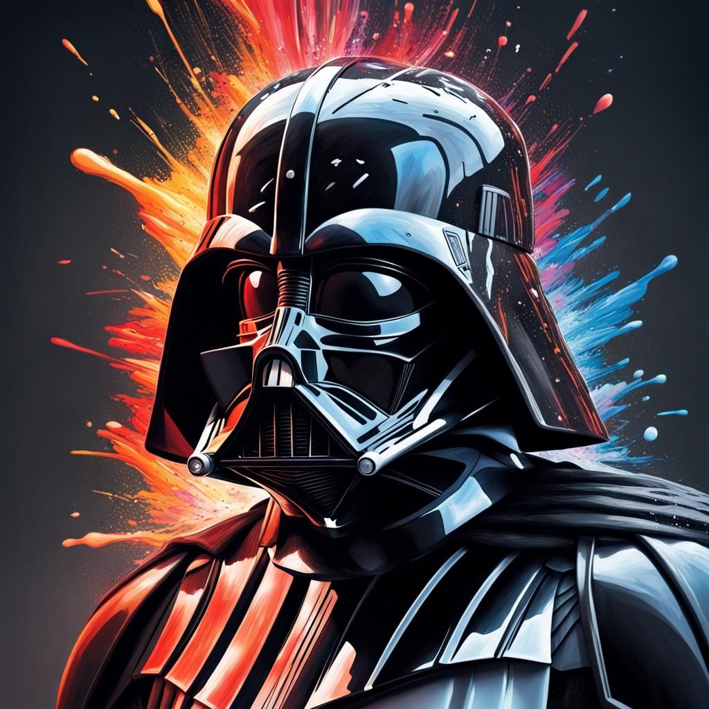 Hyperrealistic Darth Vader Stormtrooper Concept Art