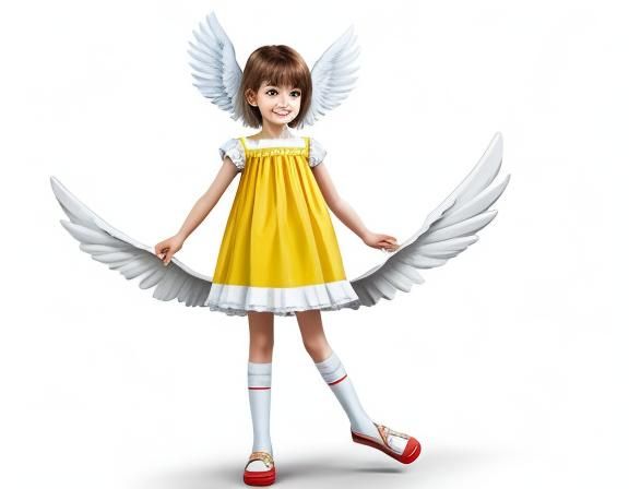 AI Generated Angel Character