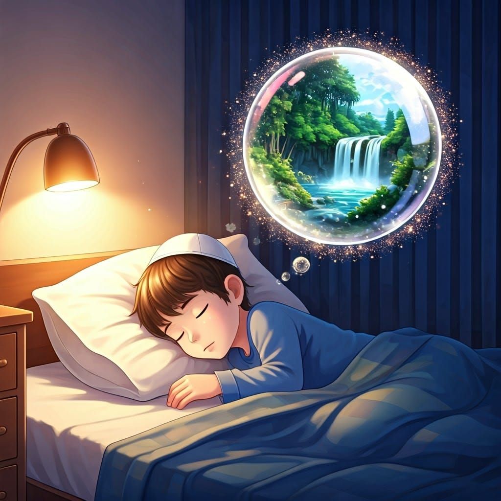 Ultra-Orthodox Boy Dreams of Waterfalls and Forest