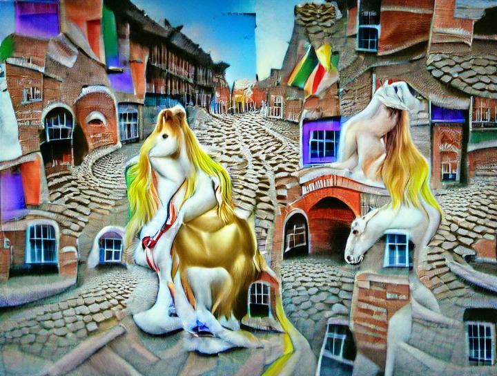 Equestrian Scene of Historical Significance