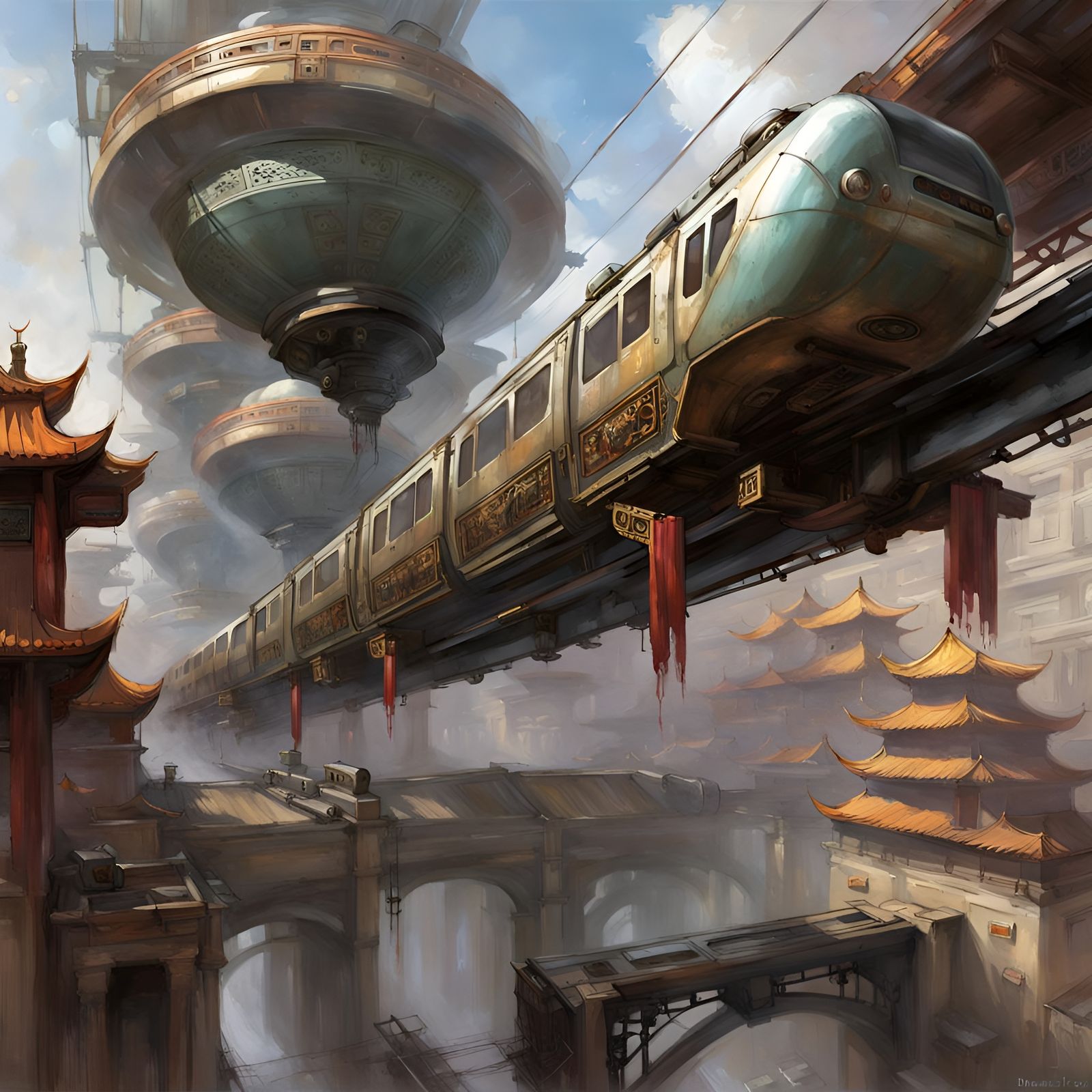 Gritty Ancient Chinese Monorail Technology