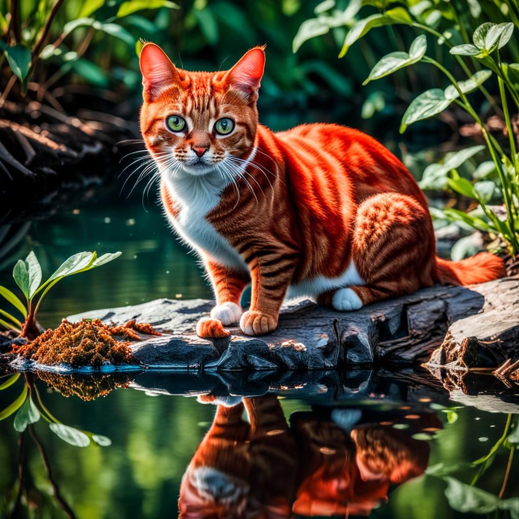 Imagina una fotografía digital ultra HD que captura la nitidez y la belleza de la naturaleza en su máxima expresión. El ...