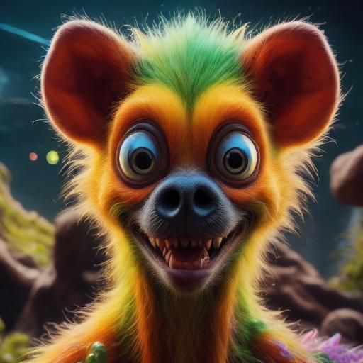 Scary Duckling Hatches in Chromatic Surrealism