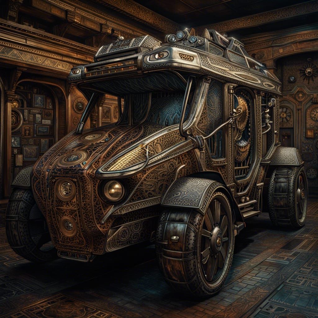 Steampunk-Cybertruck