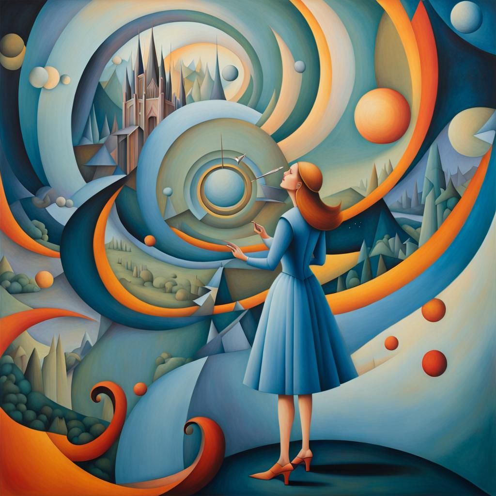 Cathedral Mural: Sci-Fi Meets Art Deco