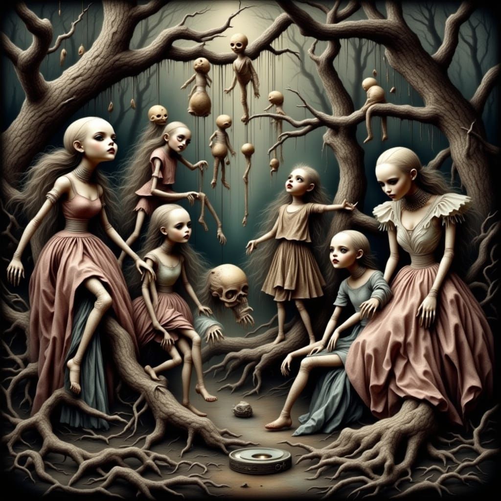 Dolls, Puppets, Muppets, Marionette