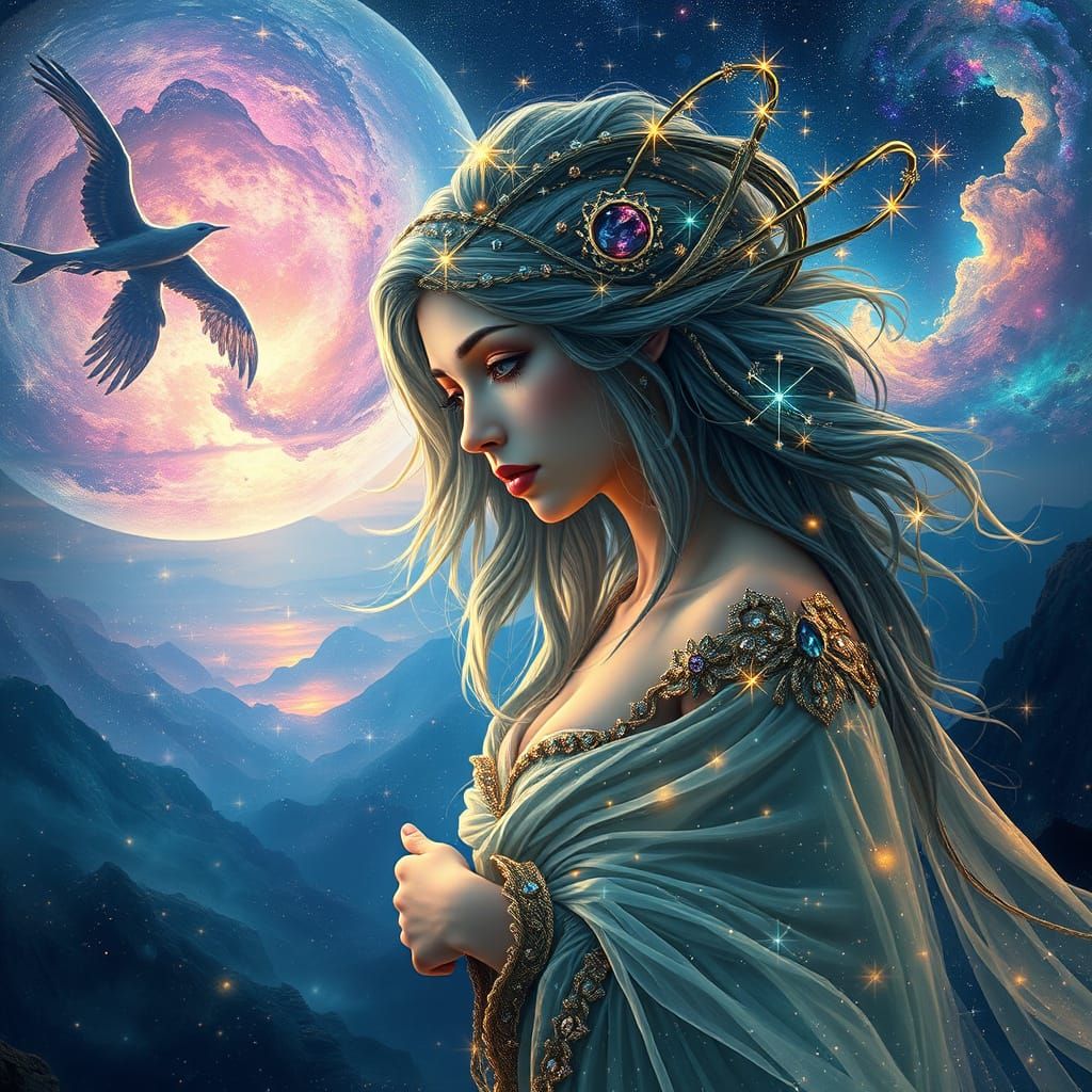 Stellar Goddess of the Cosmos