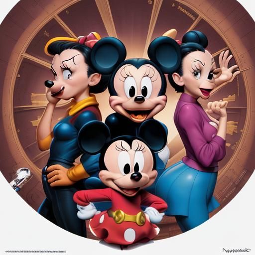 Mickey Mouse and Friends: The Three Wise Monkeys