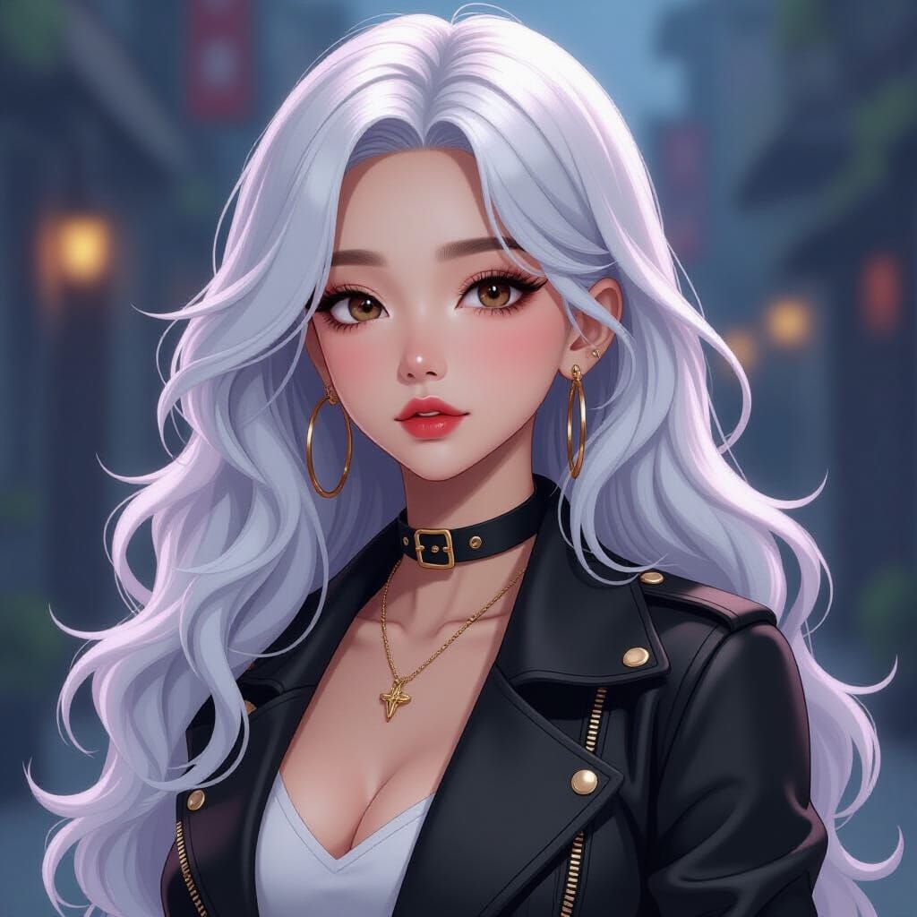 Kpop Demon Hunters in Studio Trigger Anime Style