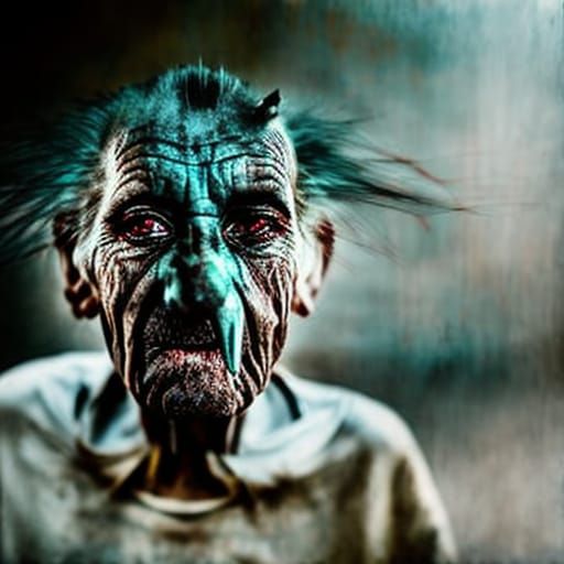 Creepy Little Birdman Barfs Colors