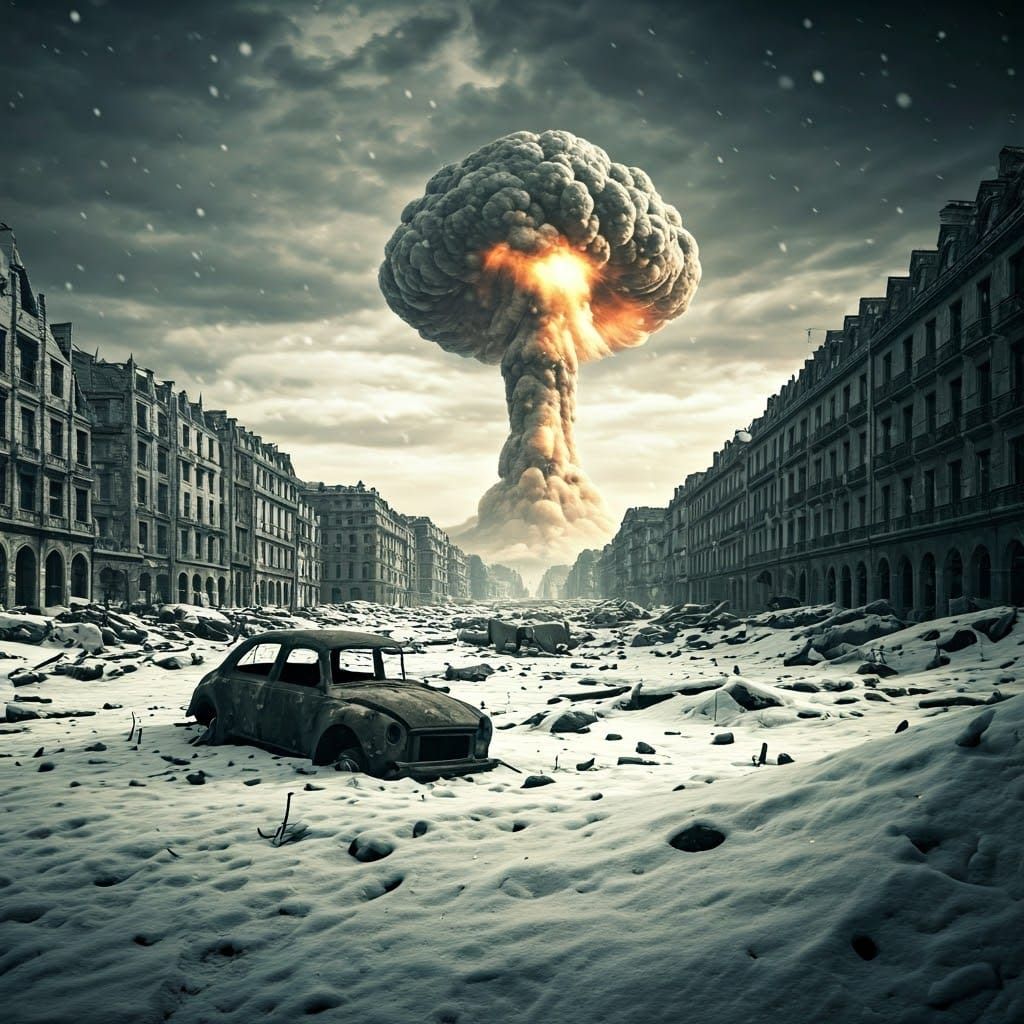 Paris in Ruin After Nuclear Winter