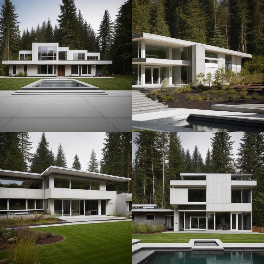 Ultra-Modern House in Arthur Erickson Style