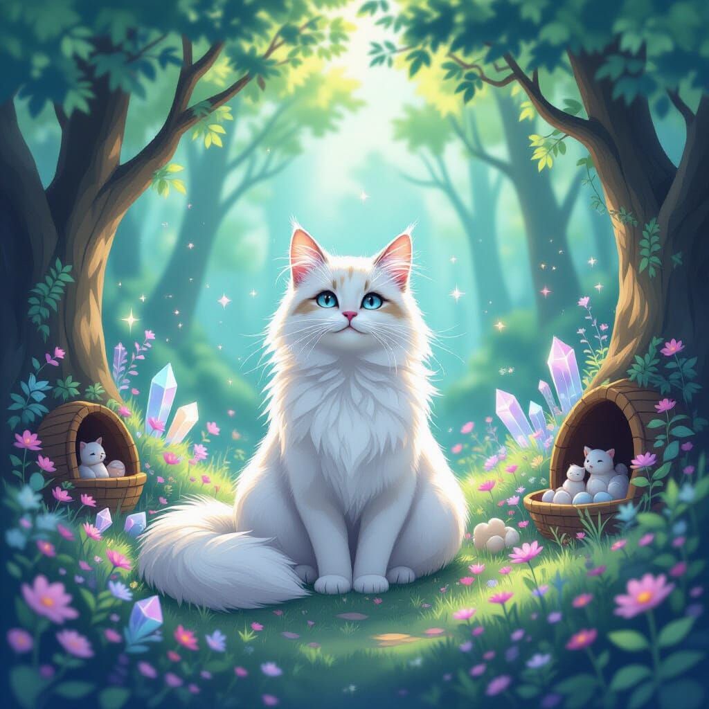 Moonland Healer Sanctuary with Magical Creatures